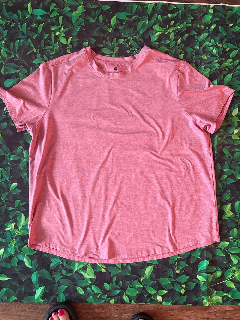 all in motion Heather Pink Short-Sleeve Crew T-Shirt